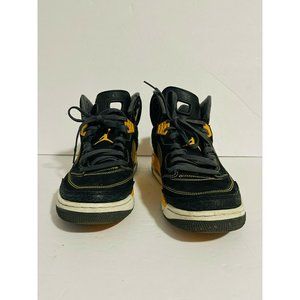 NIKE AIR JORDAN SPIZIKE BLACK-UNIVERSITY GOLD-GREY-WHITE 315371-030 SZ 10.5